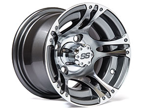 Gun Metal 5 Spoke 15.5 O/S Gun Metal 5 Spoke 15.5 O/S